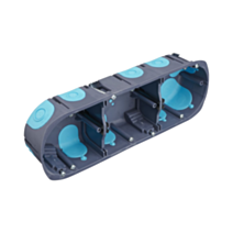 boite d'encastrement cloison sèche triple stop air - DEBFLEX