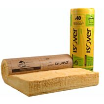 Rouleau de laine de verre IBR Kraft Ep.200mm 1,2x4,5m R=5 - ISOVER