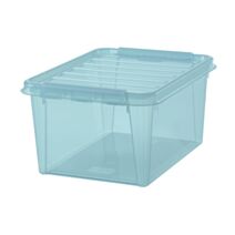 Boîte de rangement SmartStore Colour plastique 31L  aquamarine - SMARTSTORE