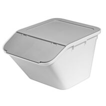 Boîte SmartStore Collect Stack It Plastique Recyclé Bleu/Grism - SMARTSTORE