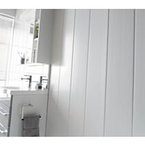 Lambris PVC Exapan Line 3000 blanc brut - GROSFILLEX