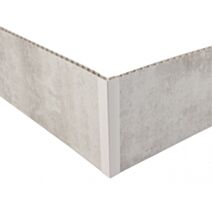 profil angle interne/externe 5/8mm blanc - GROSFILLEX