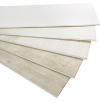 Revêtement mural intérieur PVC Blanc brillant 2,6x0,375m - INVENTIV