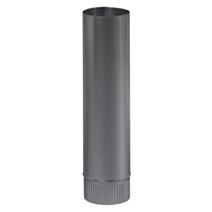 Tuyau gris mat aluminié 111mm - TEN