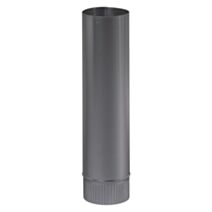 Tuyaux gris aluminié 50cm Ø125mm - TEN
