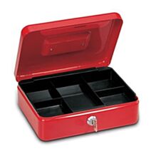 Caissette à monnaie 1 15,2 x 16 x 8 cm rouge - ELEGANT