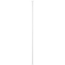 barre de douche droite kreta 125-220 blanc