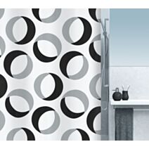 rideau " rings grey-black " - SPIRELLA