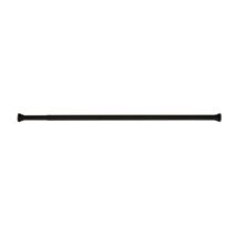 Barre de douche noire en aluminium 75-125cm - SPIRELLA