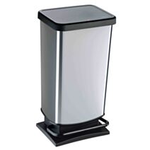 Poubelle à pédale Paso 40L métal - SUNDIS