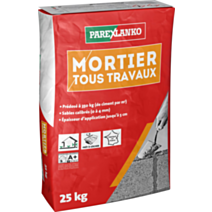 Mortier tous travaux sac 25kg - PAREXLANKO