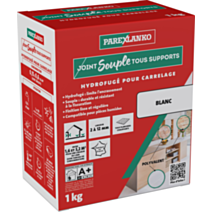 Joint souple tous supports blanc 1kg - PAREXLANKO