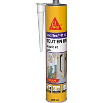Mastic Colle Tout en Un Sikaflex® 11 FC 300ml Blanc - SIKA