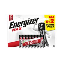 Pile AAA LR03 alcaline 1,5V MAX ENERGIZER - ENERGIZER