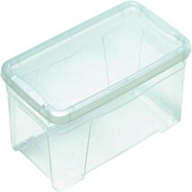 Boîte de rangement transparente avec couvercle 8,7L - MONDEX