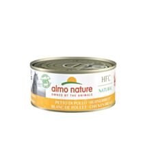 Pâtée chat HFC Natural blanc de poulet 150gr - ALMO NATURE