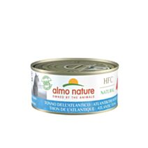 Pâtée chat HFC Natural thon de l'atlantique 150gr - ALMO NATURE