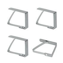 4 Fixe-Nappe Inox