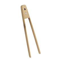 Pince à toast magnétique bambou 24cm naturel - METALTEX