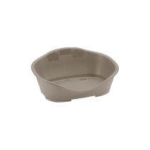 Corbeille plastique sleeper pour chien 55 cm 68 x 49 x 27 cm taupe