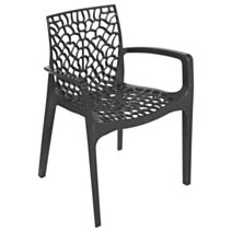 Fauteuil design Gruvyer anthracite - GRANDSOLEIL