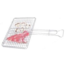 Grill double acier chrome sans pied 35 x 40