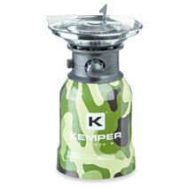 Réchaud avec antivent et piezo camouflage