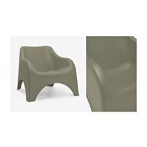 Fauteuil de jardin Nuvola gris vert - IPAE