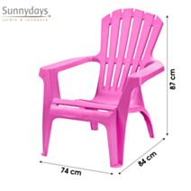 Fauteuil Dolomiti 84 x 74 x h87 cm fuchsia