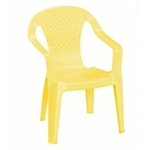 Chaise enfant Camelia jaune