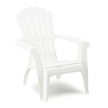 Fauteuil de jardin résine Dolomiti blanc - IPAE PROGARDEN