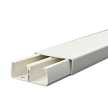 Moulure électrique à fixer 30x10mm 2m blanc ELECTRALINE