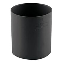 Manchon de descente Ø80mm femelle/femelle graphite