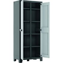 Armoire utilitaire modulable Titan 182x80x44cm gris - KETER