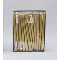 Bougie lisse or 25cm