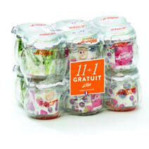 12 bocaux (11+1 gratuit) 0,5L Ø85mm - LE PARFAIT