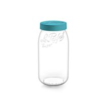 Bocal en verre Color Vis 3L Bleu - LE PARFAIT