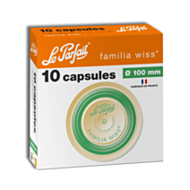 Boite 10 capsules Familia Wiss 100mm - LE PARFAIT