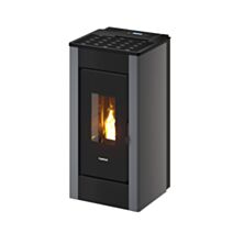 Poêle à granulés étanche Sharp 7kW titanium - FREEPOINT