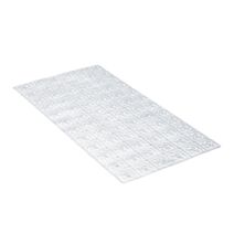 Tapis antidérapant douche Barcelone 72x36cm transparent