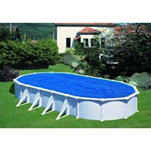 Bâche à bulles piscine acier 7,30x3,75m 180µ - GRE
