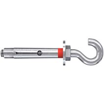 Cheville à douille FSL 10 avec crochet rond