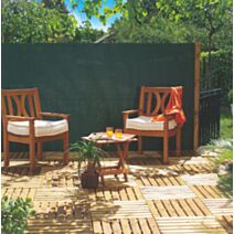 Canisse PVC DF 13mm 85% Gris 1x3m - NORTENE