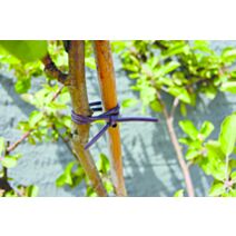 Lien élastique tubulaire marron 40m 2,5mm