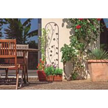 Treillis métal à planter Anthracite 0,35x1,50m