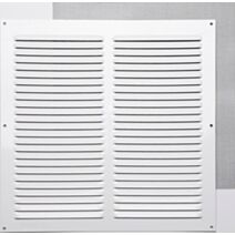 GRILLE ALUMINIUM BLANC  À VISSER 