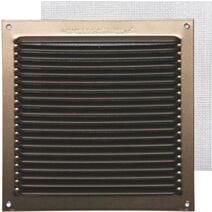 GRILLE ALUMINIUM BRONZE À VISSER 