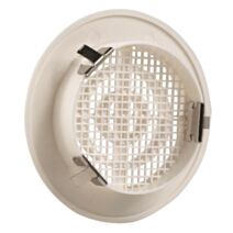Grille aération beigeà clipser Ø 10cm