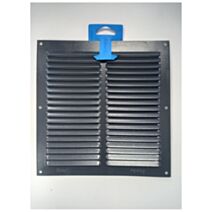 Grille moustiquaire alu anthracite 0,8mm 20x20cm - FEPRE