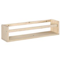Étagères à épices en bois de pin 60cm - ASTIGARRAGA